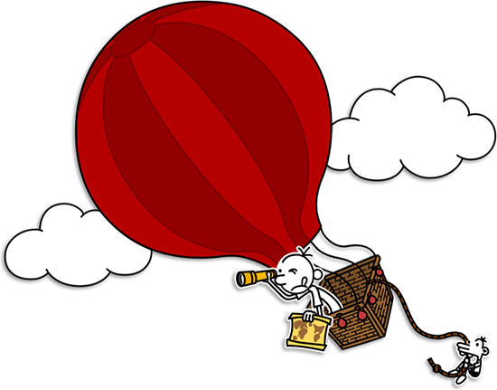 Wimpy Kid baloon
