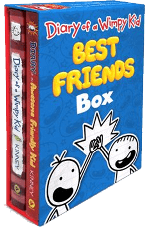 Diary of a Wimpy Kid: Best Friends Box.