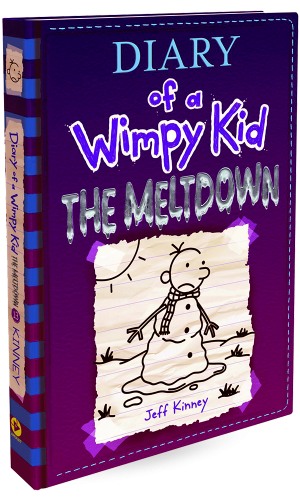 13. Diary of a Wimpy Kid book The Meltdown