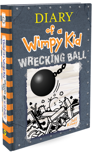 14. Diary of a Wimpy Kid book Wrecking Ball