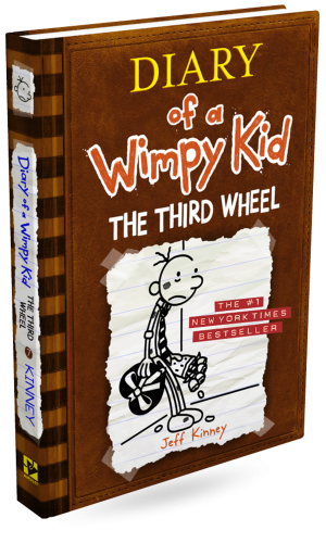 07. Diary of a Wimpy Kid book The Third Wheel