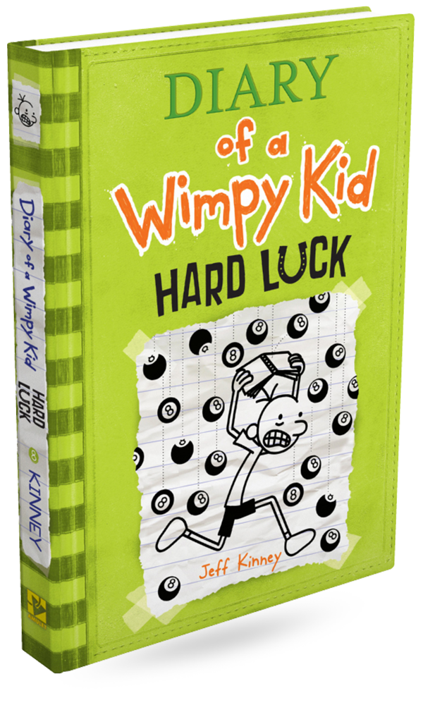 08. Diary of a Wimpy Kid book Hard Luck