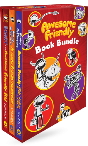 Diary of a Wimpy Kid Box of Books 18 The DoItYourself Book #51590 U