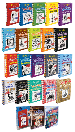 Diary of a Wimpy Kid 19 Books Series Complete Collection 1-19