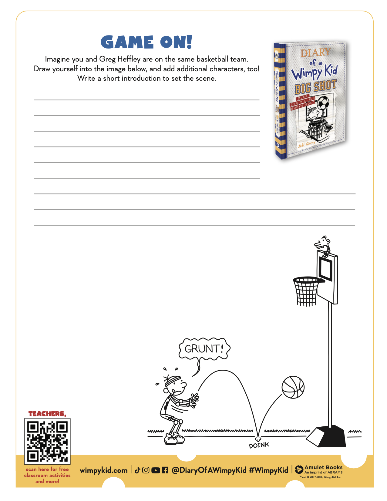 Create a Basketball Scene