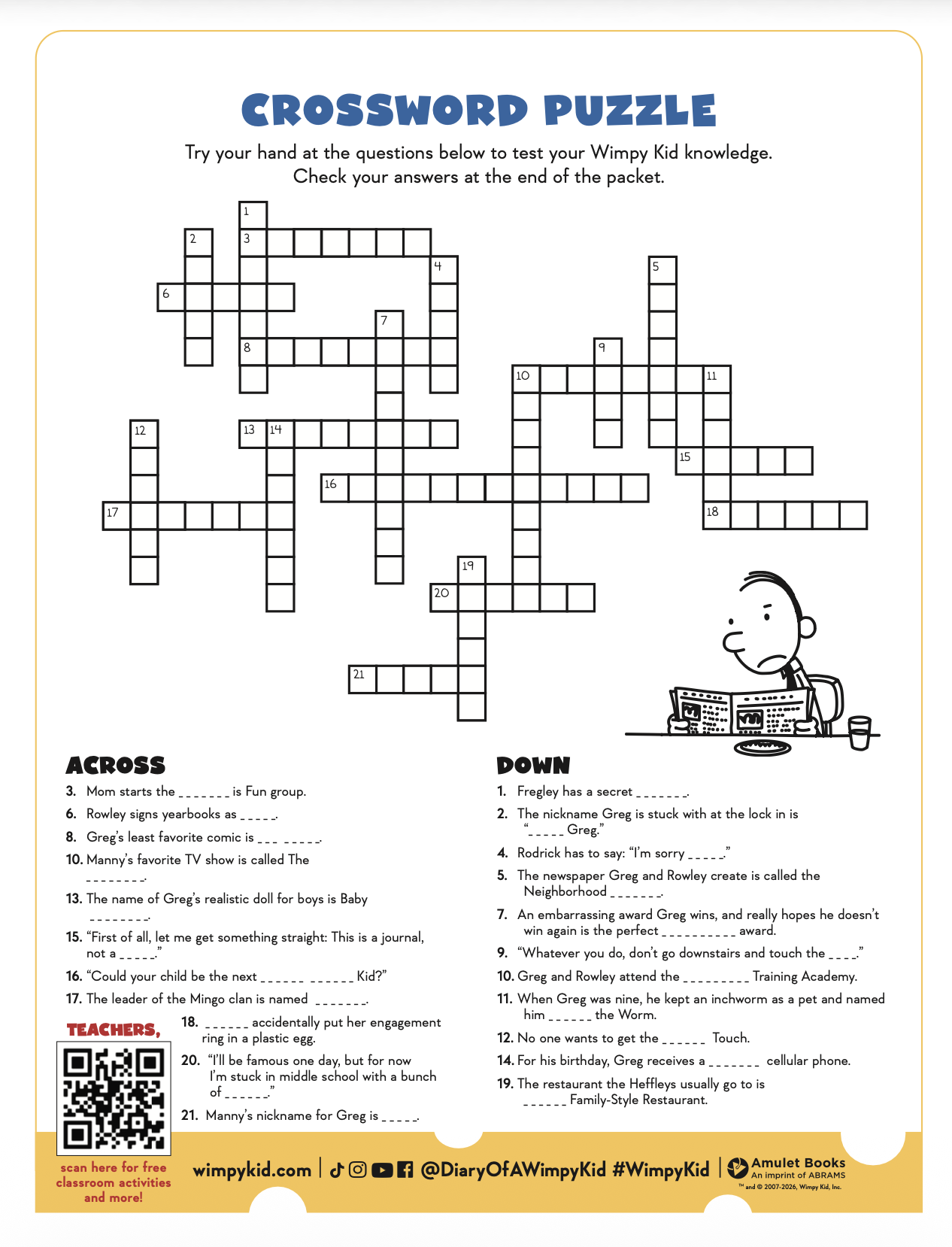 Crossword Puzzle