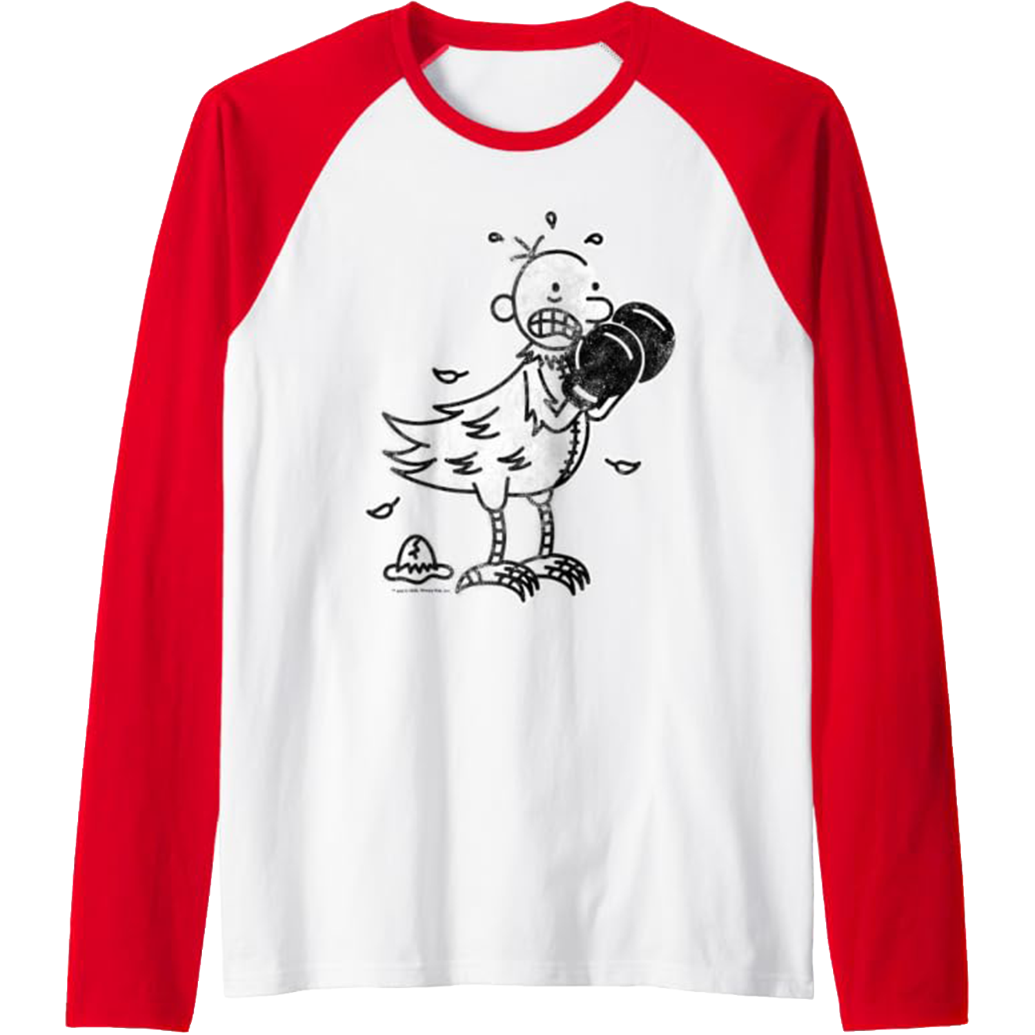Chicken Greg Baseball Tee